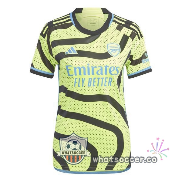 Arsenal Women Away Soccer Jerseys Green 2023-2024
