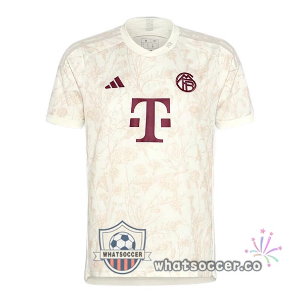 Bayern Munich Third Soccer Jerseys Yellow 2023-2024