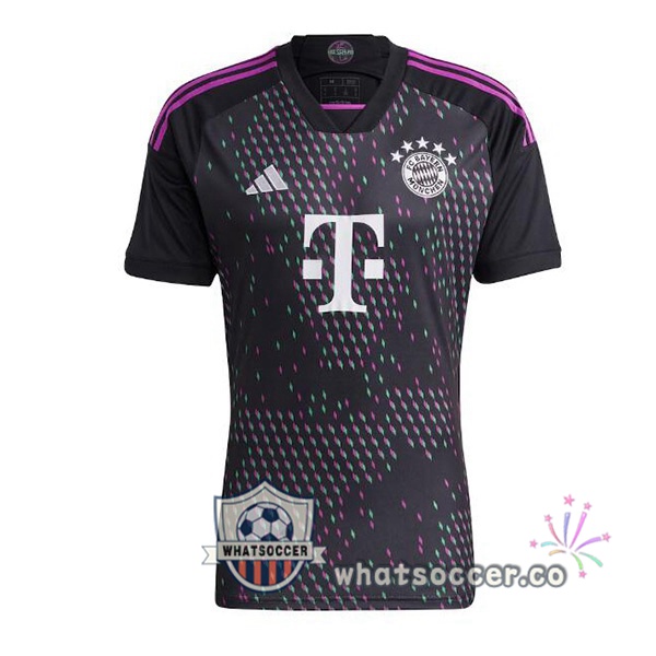 Bayern Munich Away Soccer Jerseys Black 2023-2024
