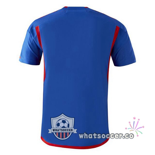 Olympique Lyonnais Away Soccer Jerseys Blue 2023-2024