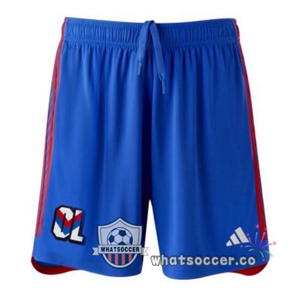 Olympique Lyonnais Away Soccer Jerseys Blue 2023-2024