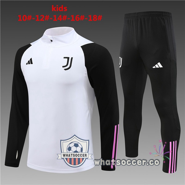 Training Jacket Juventus Kids White 2023-2024