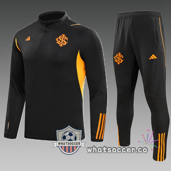 Training Jacket SC Internacional Kids Black 2023-2024