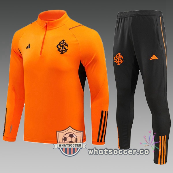 Training Jacket SC Internacional Kids Orange 2023-2024