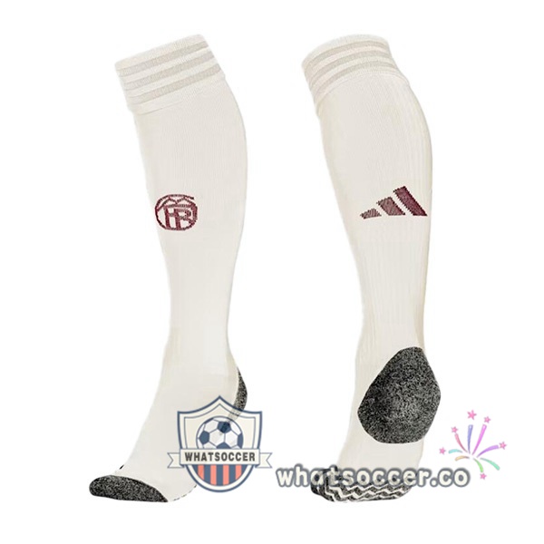 Bayern Munich Third Soccer Socks Yellow 2023-2024