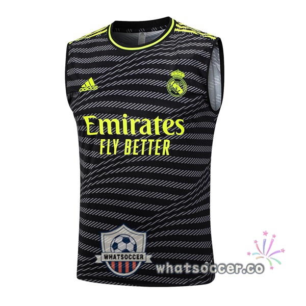 Real Madrid Soccer Vest Black 2023-2024