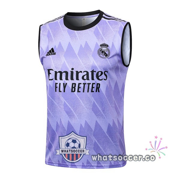 Real Madrid Soccer Vest Purple 2023-2024