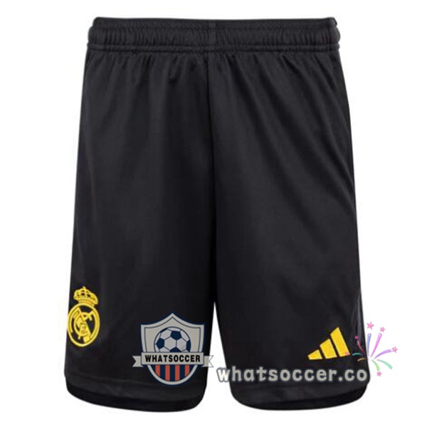 Real Madrid Third Soccer Jerseys Black 2023-2024