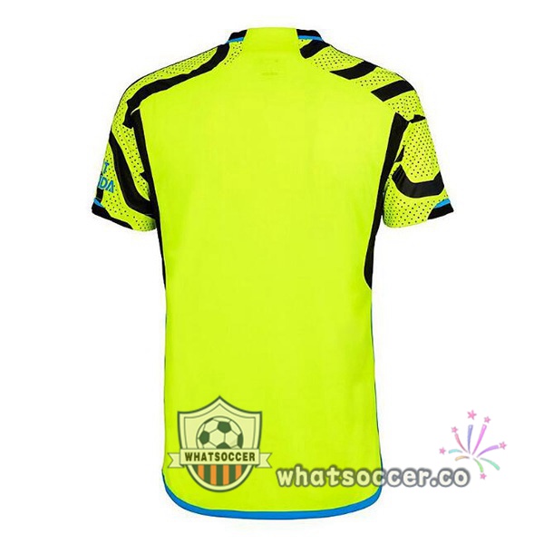 Arsenal Away Soccer Jerseys Green 2023-2024