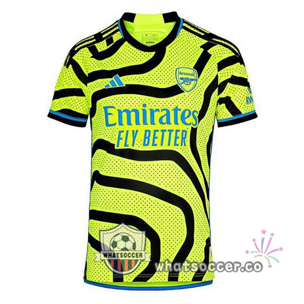 Arsenal Away Soccer Jerseys Green 2023-2024
