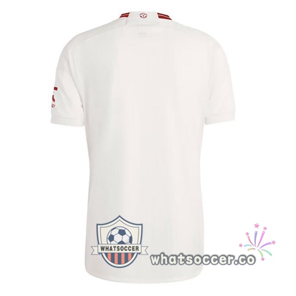 Manchester United Third Soccer Jerseys White 2023-2024