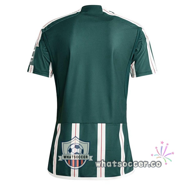 Manchester United Away Soccer Jerseys Green 2023-2024