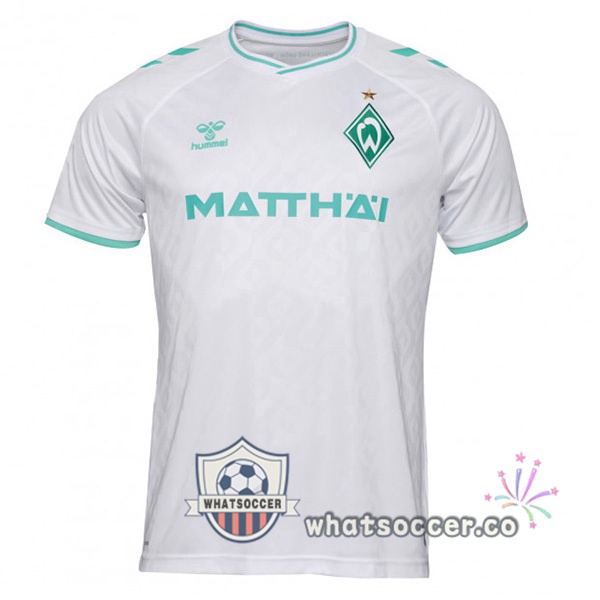 SV Werder Bremen Away Soccer Jerseys White 2023-2024