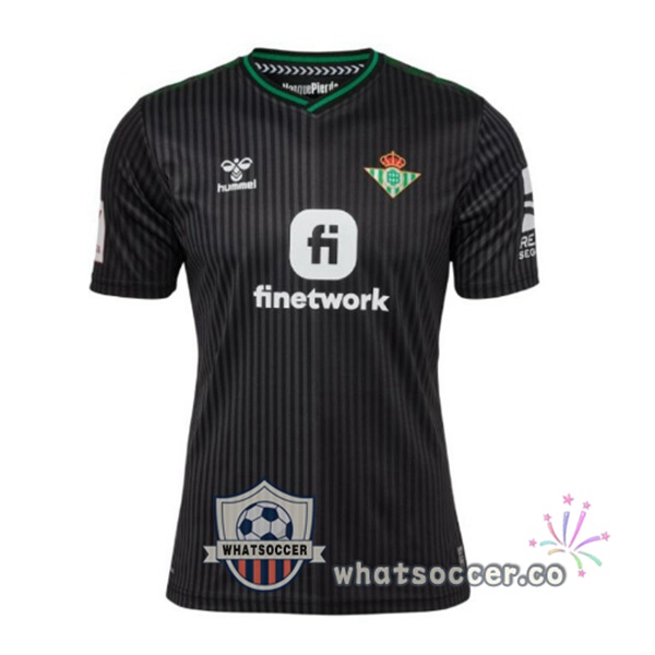Real Betis Third Soccer Jerseys Black 2023-2024