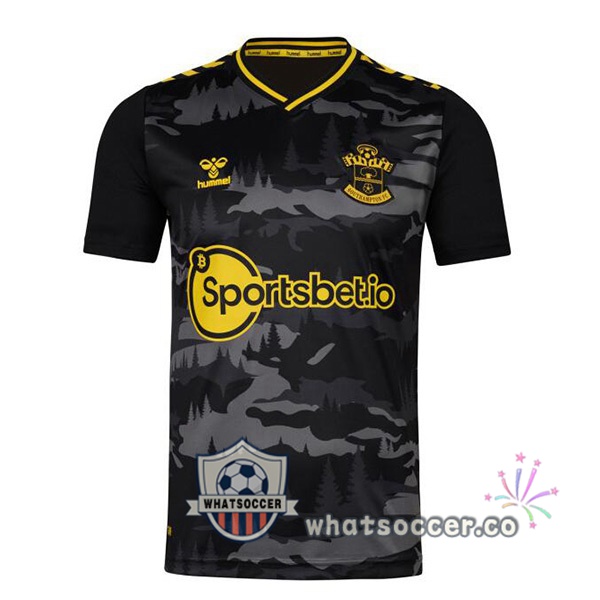 Southampton FC Third Soccer Jerseys Black 2023-2024