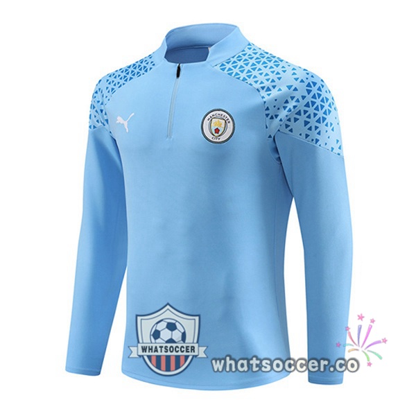 Soccer Sweater Manchester City Blue 2023-2024