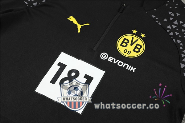 Training Jacket Dortmund BVB Black 2023-2024