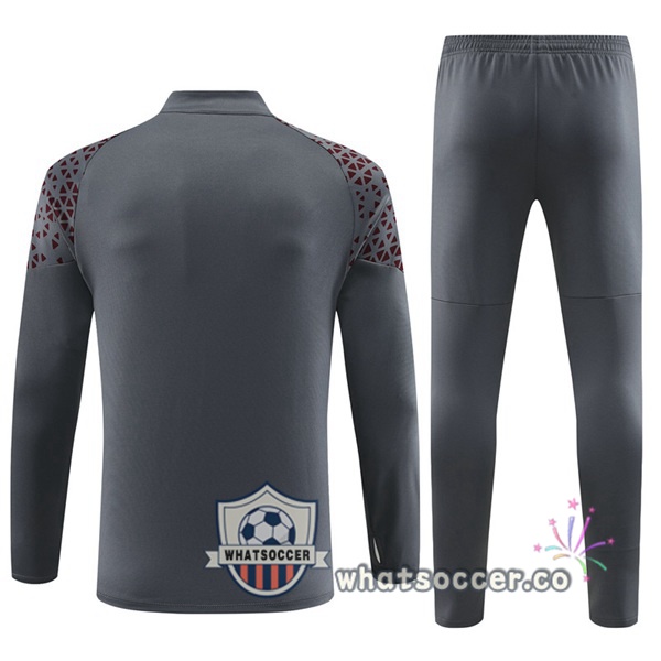 Training Jacket Manchester City Gray 2023-2024