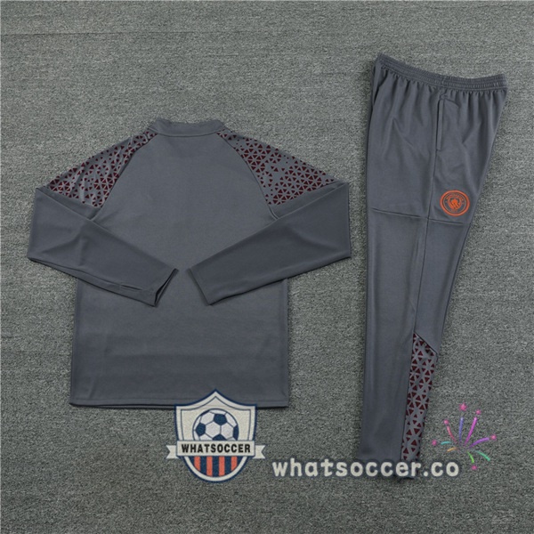 Training Jacket Manchester City Gray 2023-2024