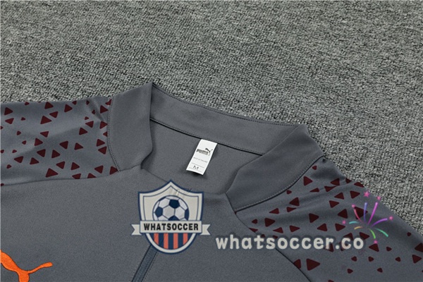 Training Jacket Manchester City Gray 2023-2024