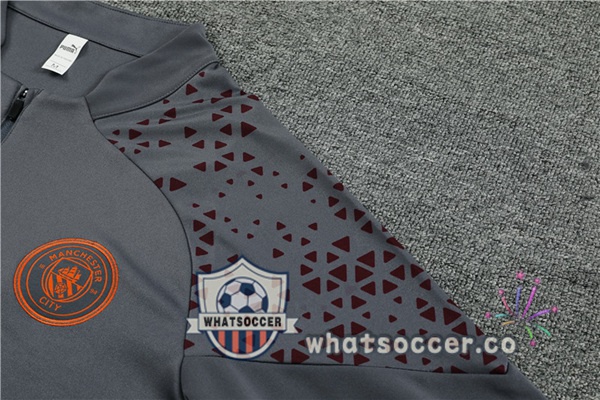 Training Jacket Manchester City Gray 2023-2024