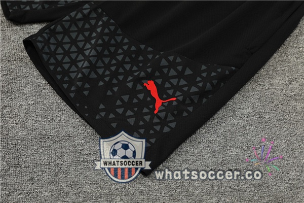 AC Milan Training T-Shirts + Shorts Red 2023-2024
