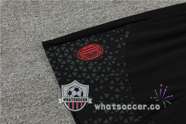 AC Milan Training T-Shirts + Shorts White 2023-2024