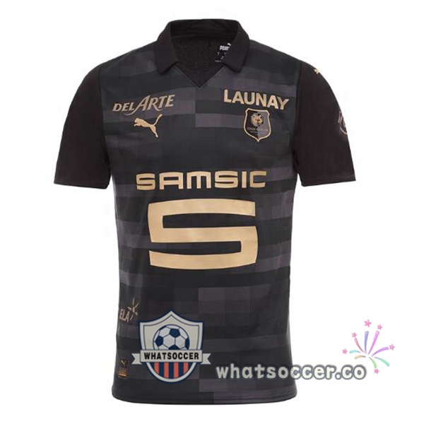 Stade Rennais Third Soccer Jerseys Black 2023-2024