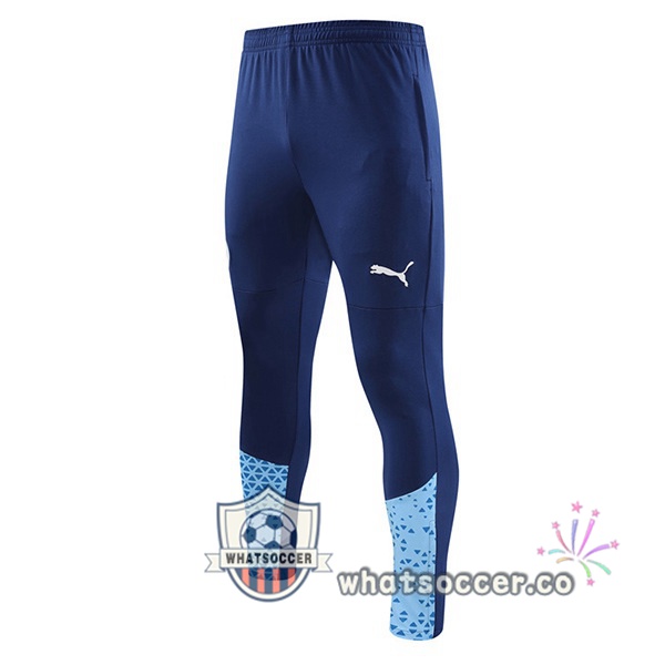 Manchester City Soccer Pants Blue 2023-2024