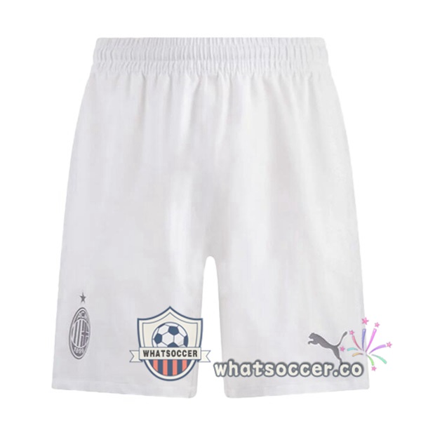 AC Milan Away Soccer Jerseys White 2023-2024