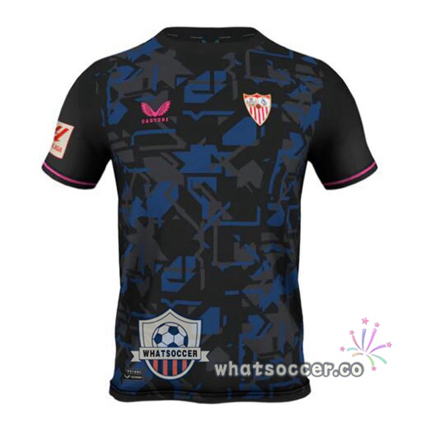 Sevilla FC Third Soccer Jerseys Blue 2023-2024