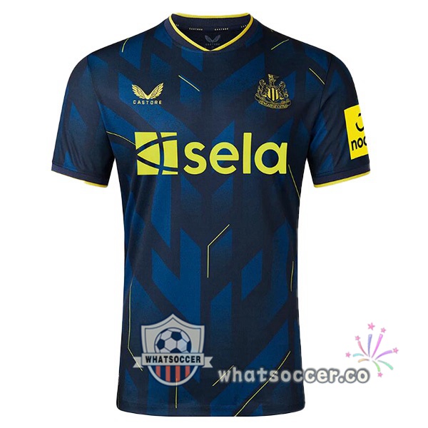Newcastle United Third Soccer Jerseys Blue 2023-2024
