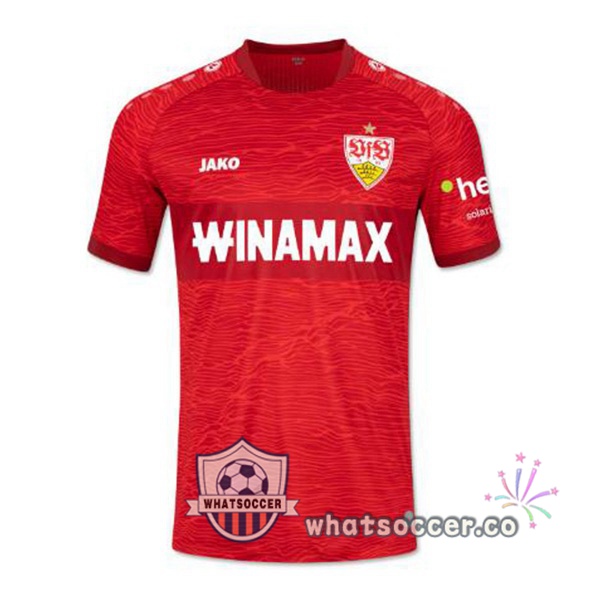 VfB Stuttgart Away Soccer Jerseys Red 2023-2024