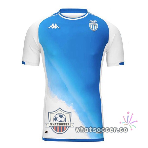AS Monaco Third Soccer Jerseys Blue White 2023-2024