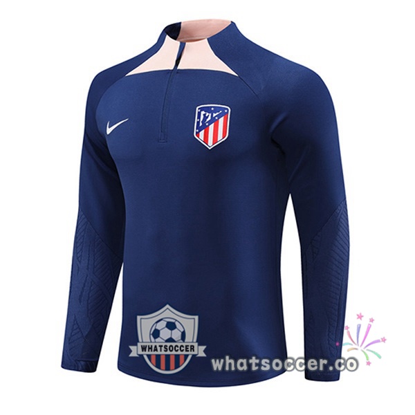 Soccer Sweater Atletico Madrid Blue Royal 2023-2024