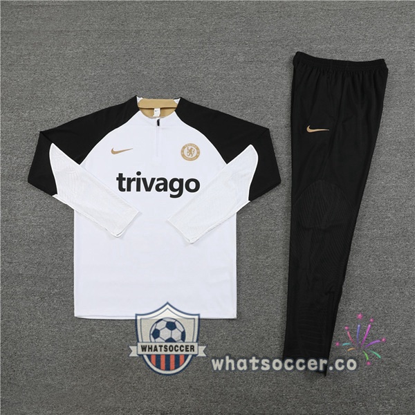 Training Jacket FC Chelsea White 2023-2024