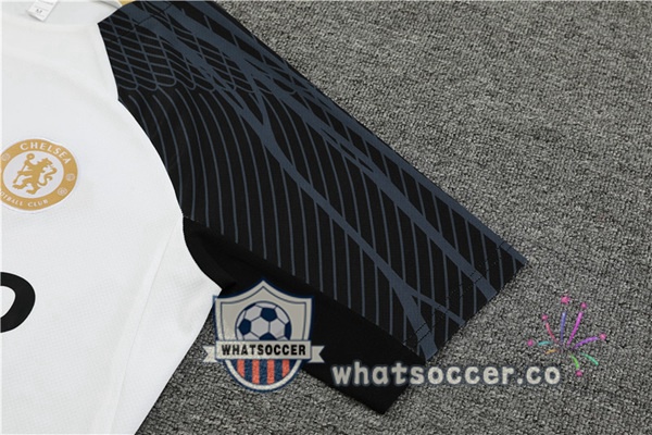 FC Chelsea Training T-Shirts + Shorts White 2023-2024
