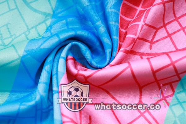 FC Barcelona Training T-Shirts + Shorts Blue 2023-2024