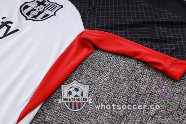 FC Barcelona Training T-Shirts + Shorts Gray 2023-2024