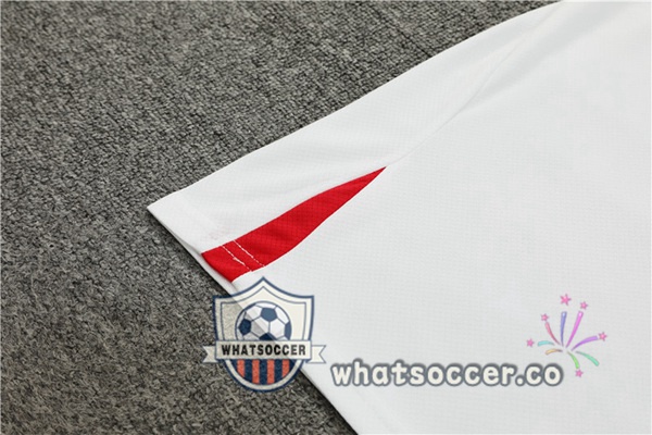 Paris PSG Training T-Shirts + Shorts White 2023-2024