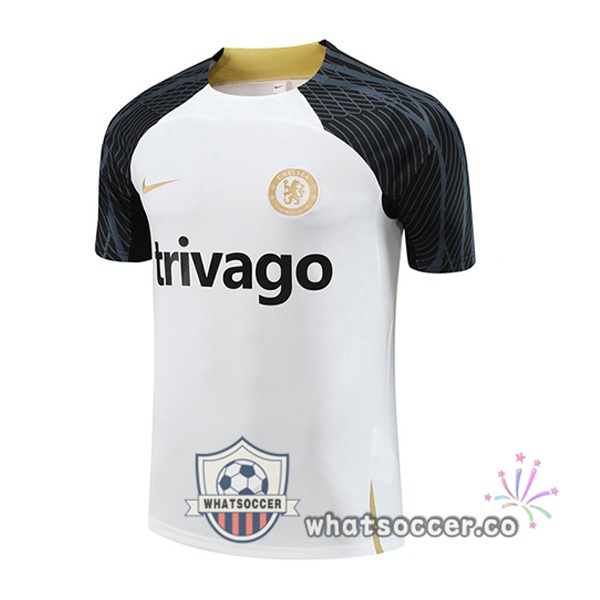FC Chelsea Training T-Shirts White 2023-2024