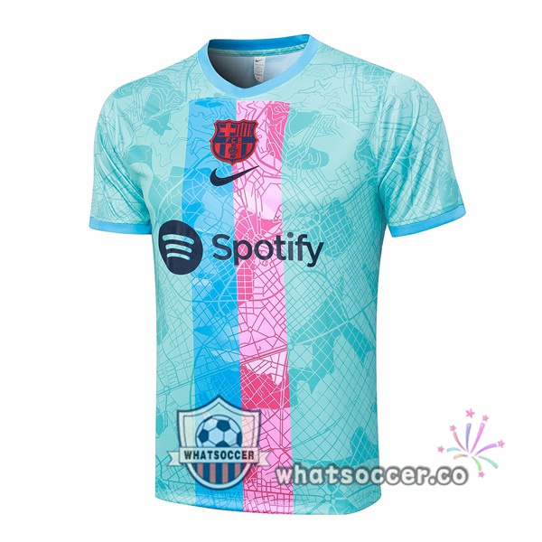 FC Barcelona Training T-Shirts Blue 2023-2024