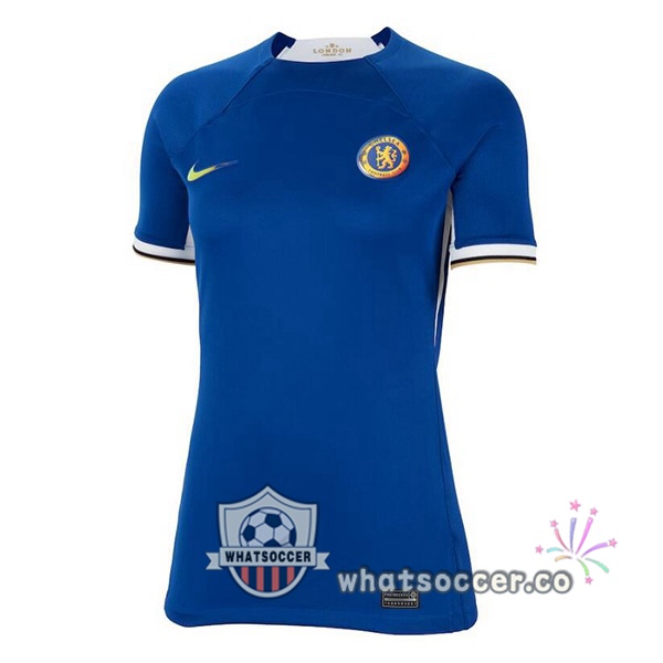 FC Chelsea Women Home Soccer Jerseys Blue 2023-2024