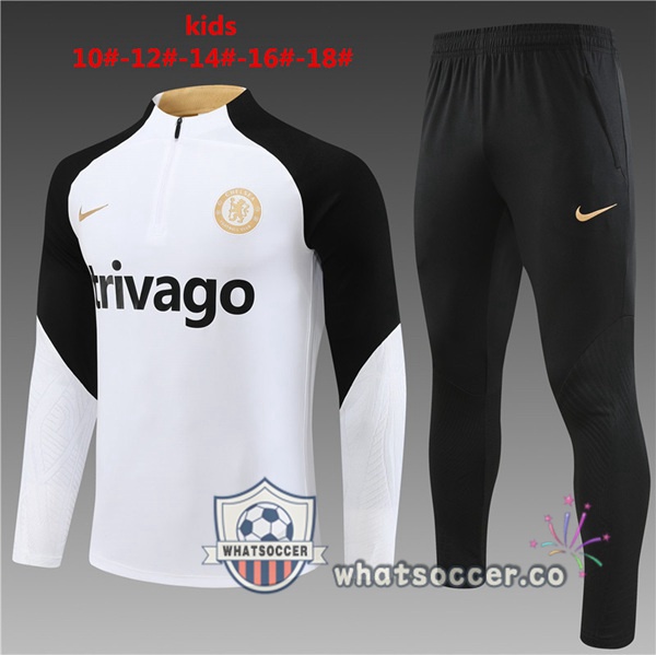 Training Jacket FC Chelsea Kids White 2023-2024