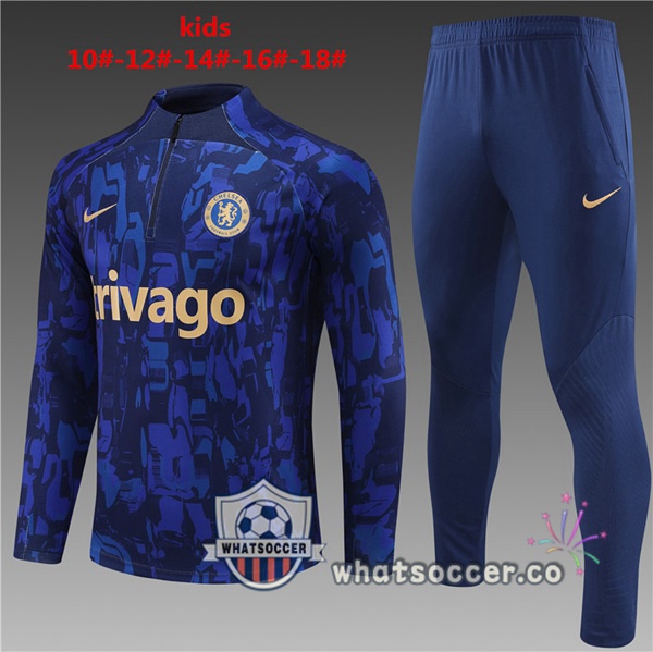 Training Jacket FC Chelsea Kids Blue 2023-2024