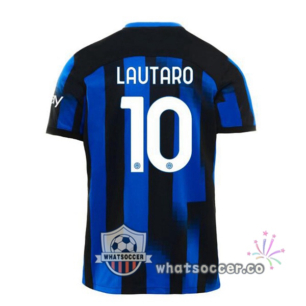 Inter Milan (LAUTARO 10) Home Soccer Jerseys Blue 2023-2024
