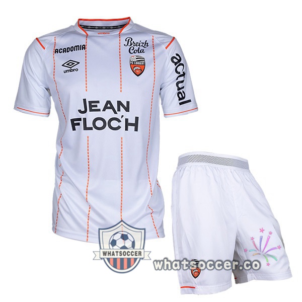 FC Lorient Kids Third Soccer Jerseys Blue White 2023-2024