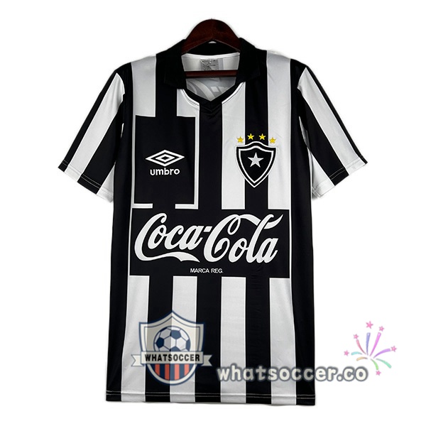 Botafogo Retro Home Black White 1992