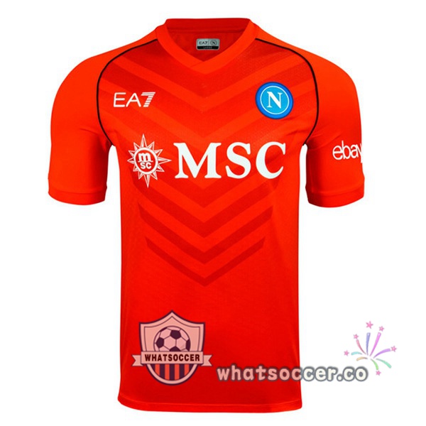 SSC Napoli Goalkeeper Red 2023-2024