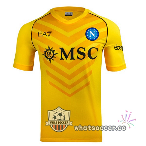 SSC Napoli Goalkeeper Yellow 2023-2024